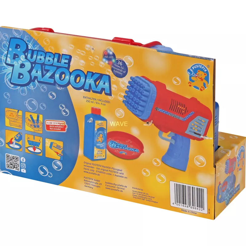 Bubble Bazooka, bolle di sapone