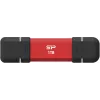 Silicon Power DS72 chiavetta USB 1 TB USB Type-A / USB Type-C 3.2 Gen 2 (3.1 Gen 2) rosso (SP001TBUC3S72VPR)