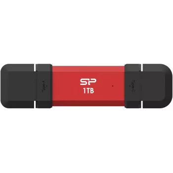 Silicon Power DS72 chiavetta USB 1 TB USB Type-A / USB Type-C 3.2 Gen 2 (3.1 Gen 2) rosso (SP001TBUC3S72VPR)