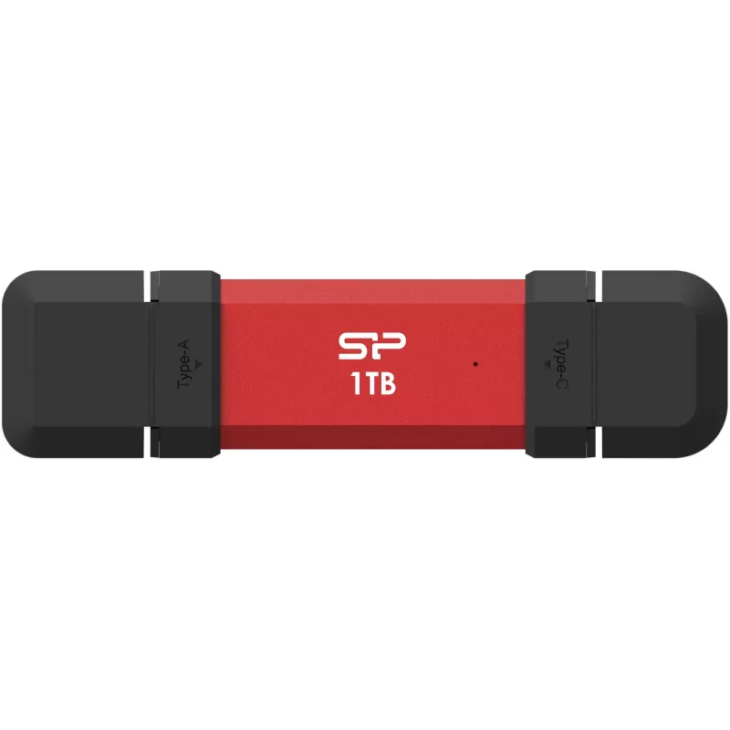 Silicon Power DS72 chiavetta USB 1 TB USB Type-A / USB Type-C 3.2 Gen 2 (3.1 Gen 2) rosso (SP001TBUC3S72VPR)
