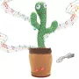 Giocattolo cactus danzante Extralink Toys, giocattolo cantante per bambini LED USB