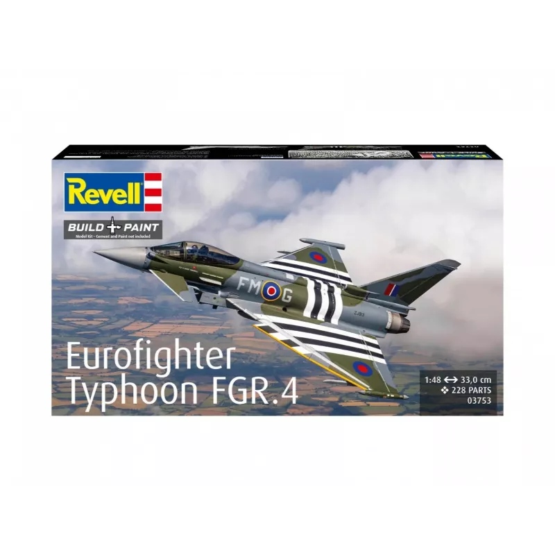 Kit di montaggio in plastica REVELL Eurofighter Typhoon FGR.4 1:48