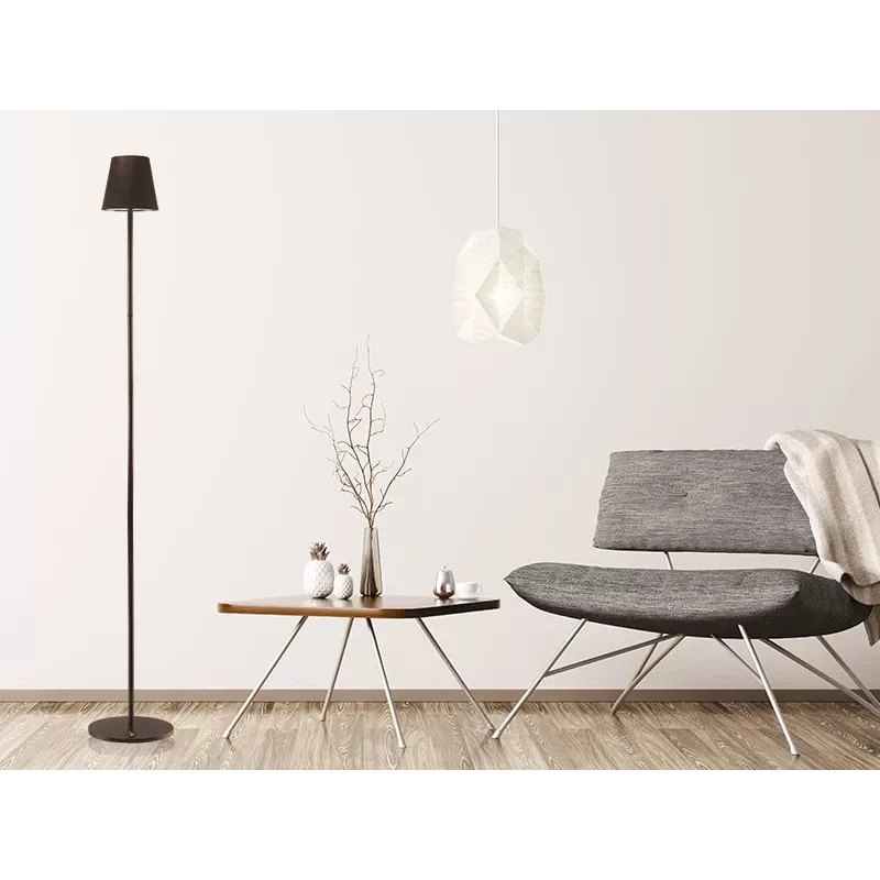 Beper P201UTP403 lampada da divano ricaricabile, controllo touch, altezza regolabile, 2,3 W, Corten