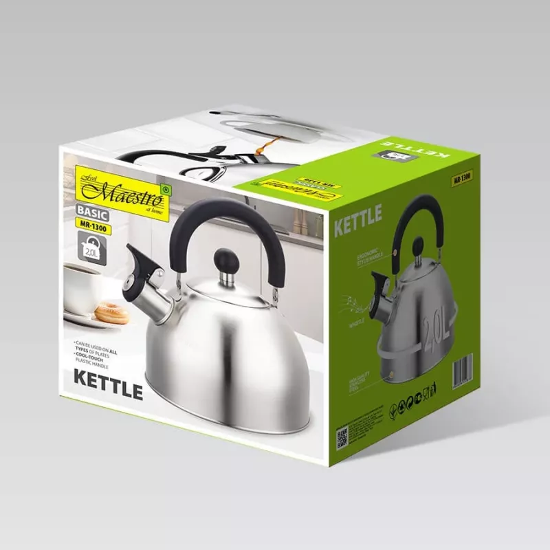 Maestro MR-1300 bollitore 2 L argento