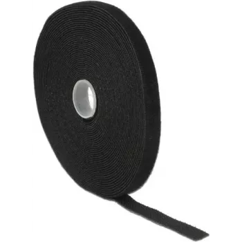 Nastro con chiusura a velcro DeLOCK 18712 nero 13 mm 10 m