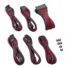 Cavo di alimentazione interno CableMod CM-PCAB-BKIT-NKCR-3PK-R carbon red
