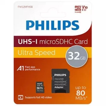 Scheda di memoria Philips FM32MP45B/00 32 GB MicroSDXC UHS-I Class 10