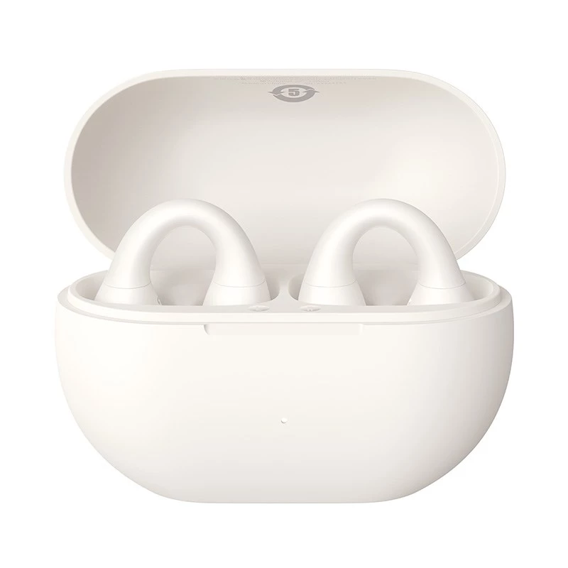 Cuffia Baseus Bass 15 Clip open-ear True Wireless Stereo (TWS) in-ear chiamate/musica Bluetooth bianco