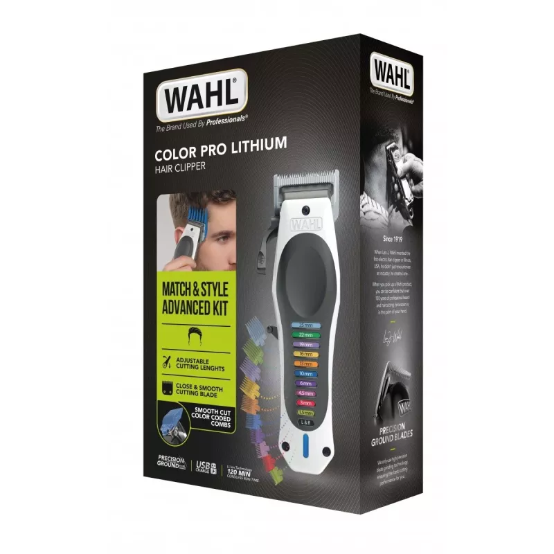 Tagliacapelli/rasoio Wahl 3028048 nero, bianco 10 lithium-ioni (Li-Ion)