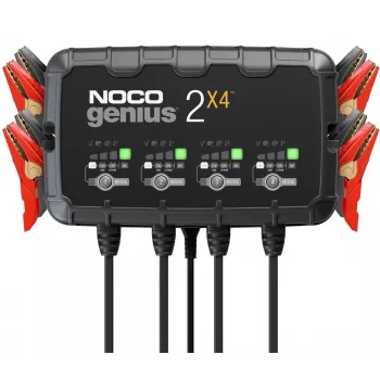 GENIUS2X4 Caricabatterie 8A 4 canali