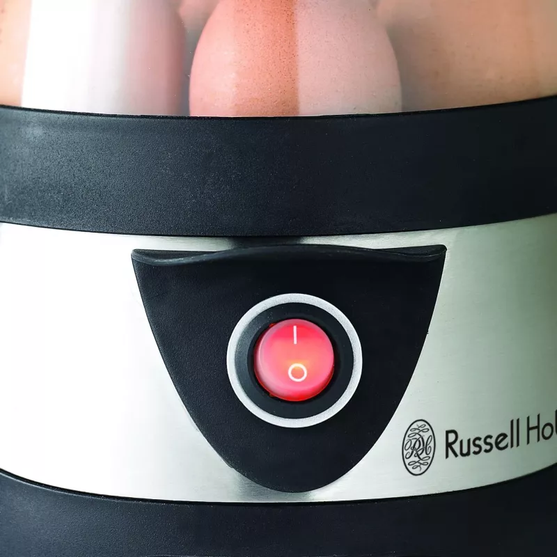 Russell Hobbs cuociuova Cook At Home Stylo acciaio inox 14048-56 1404856 (14048-56)
