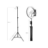 TRACER RING 30cm ring light con treppiede 210cm