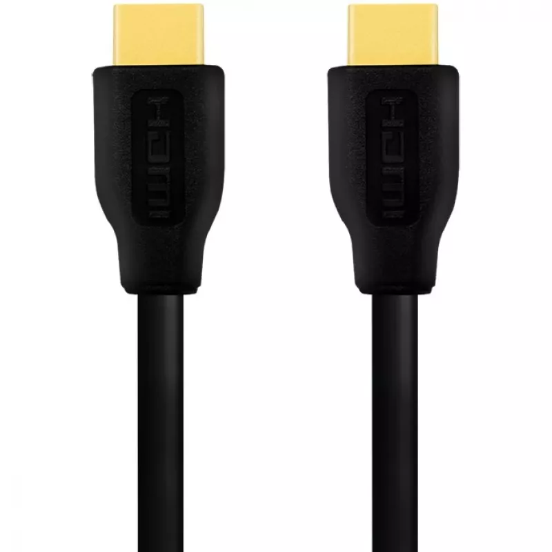 LogiLink CH0100 cavo HDMI Premium High Speed con Ethernet, HDMI 2.0 tipo A maschio–maschio, 4K 60 Hz, 18 Gbit/s, 1 m, nero