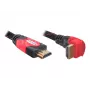Cavo HDMI DeLOCK 3 m HDMI Type-A standard nero rosso