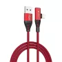 Cavo USB 2-in-1 di ricarica/dati Devia Strom Series 1,2 m — rosso