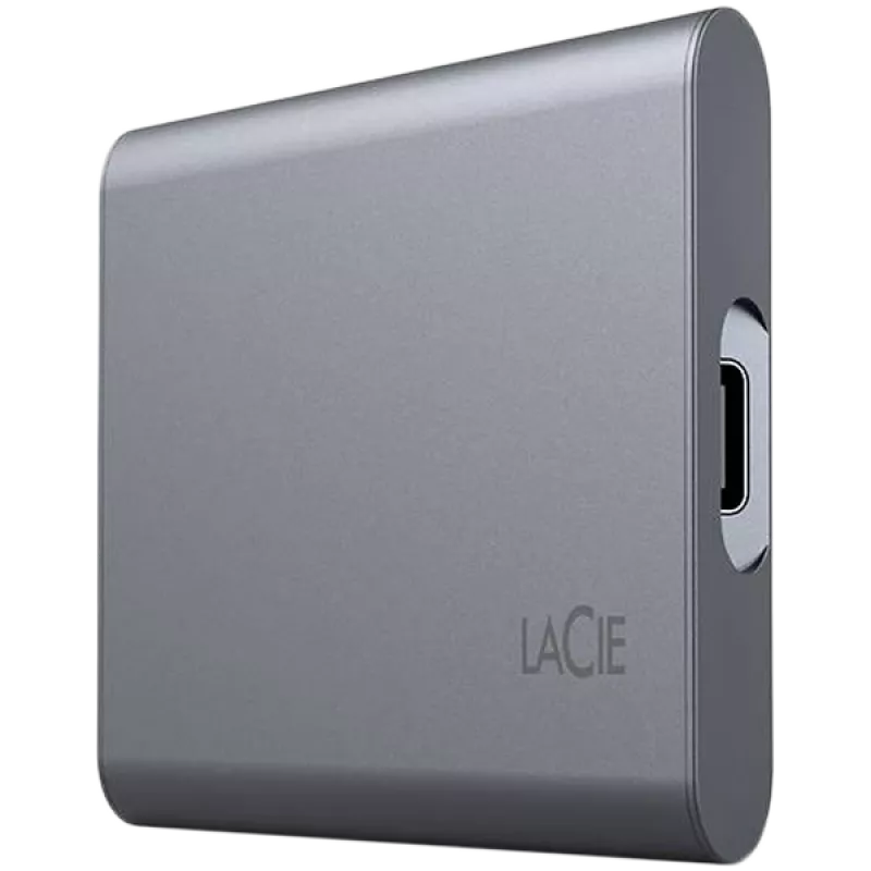 LACIE Mobile SSD 500GB Secure USB-C USB 3.0 grigio siderale