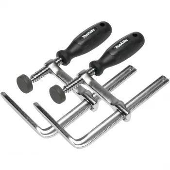 Makita 194385-5 set di morsetti nero, metallizzato