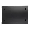 EXTRALINK LITE 6U 530X400 armadio rack a parete nero con ripiano
