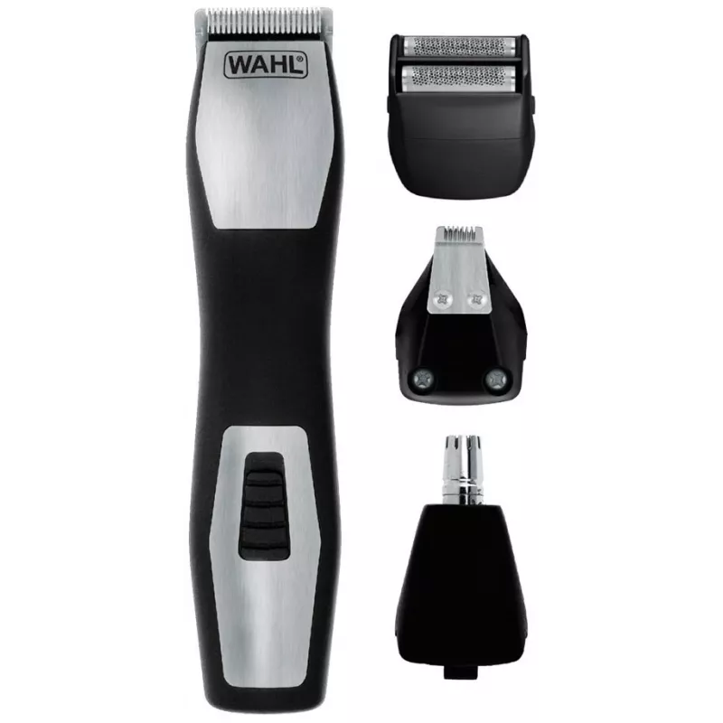 Trimmer Wahl GroomsMan Pro Battery nero acciaio inox 0,7 mm 3 cm