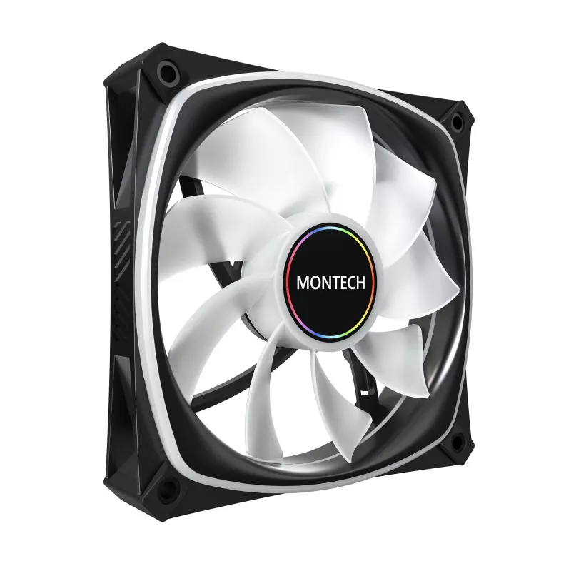 MONTECH RX120 PRO nero 120mm ARGB confezione da 3