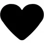 Fustellatrice a forma WEDO Heart Shape grigio arancione