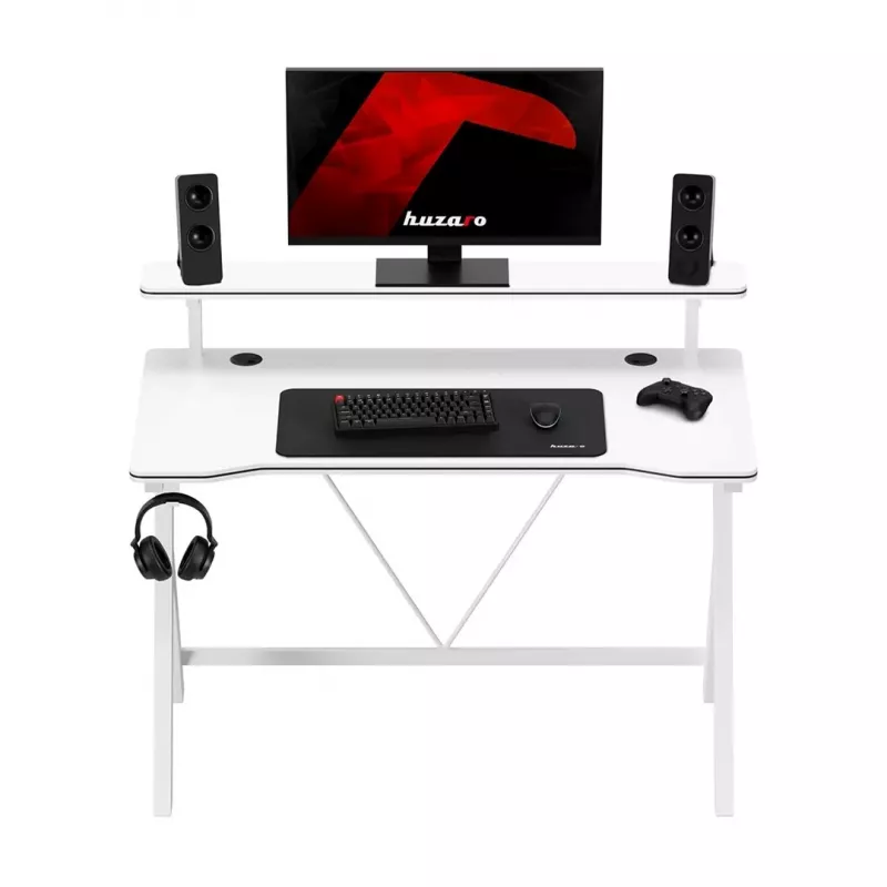Scrivania gaming Huzaro Hero 1.9 bianca