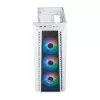 Cooler Master MasterBox 520 - Midi-Tower - PC - bianco - ATX - EATX - micro ATX - Mini-ITX - SSI CEB - acrilonitrile butadiene stirene (ABS) - acciaio - vetro temperato - Multi