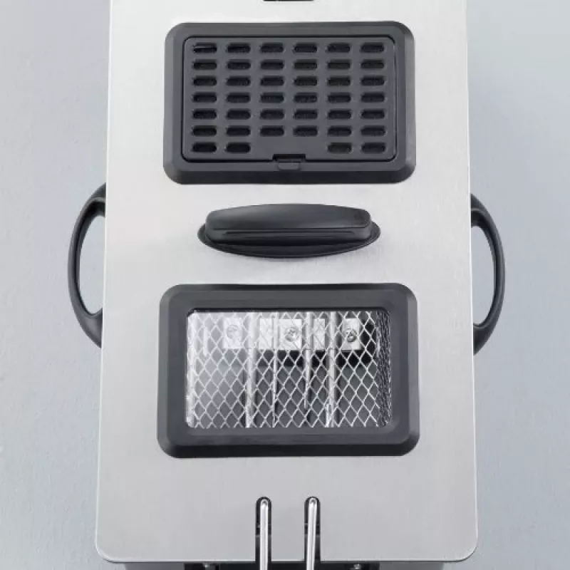 Friggitrice Severin FR 2431 Single 3 L 2000 W acciaio inox