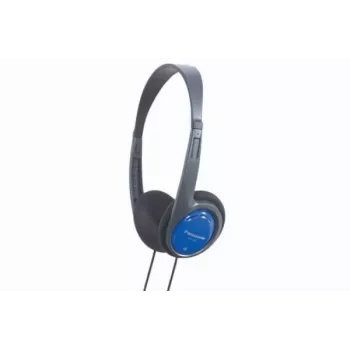 Panasonic RP-HT010E-A cuffie nero/blu cavo 1,2 m ultraleggere