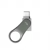 Chiavetta USB Silicon Power 16 GB USB Type-A / USB Type-C, USB 3.2 Gen 1, titanio, custodia in zinco