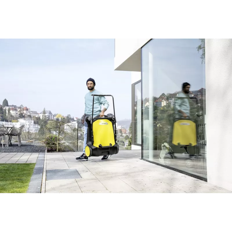 Kärcher S 6 Twin spazzatrice nero, giallo