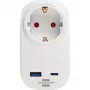 Adattatore spina di rete tipo F Brennenstuhl 1508210010 connettore dritto