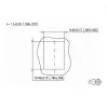 METZ CONNECT BTR C6Amodul K 180° - Unità di connessione modulare - RJ-45 (130B21-E)