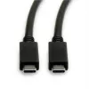Cavo USB ROLINE 11.02.9056 0,5 m USB 3.2 Gen 2 10 Gbit/s USB C nero
