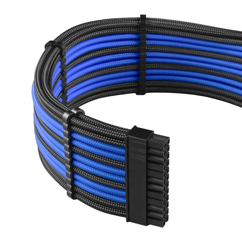 Kit cavi CableMod C-Series PRO ModMesh per Corsair AXi/HXi/RM (etichetta gialla) - nero/blu