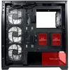 LC-Power Case MidiTower 715B nero USB3.2/Audio senza alimentatore SEAMLESS_X (LC-715B-ON)