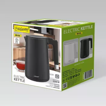 Bollitore 1.7L MR-026-BLACK MAESTRO