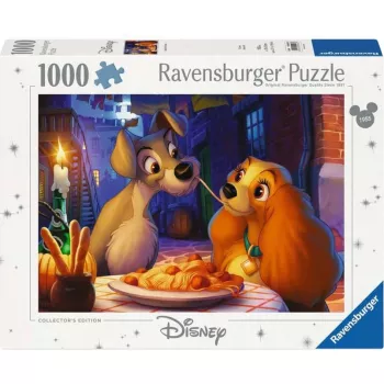 Puzzle Disney Collector's Edition - Lilli e il vagabondo (1000 pezzi)