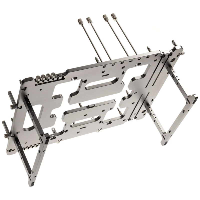 Case benchtable Streacom BC1 V2 – chassis aperto per test/bench, titanio