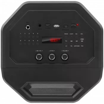 Cassa SVEN PS-650, nera (50W, TWS, Bluetooth, FM, USB, microSD, display LED, 4000mAh)