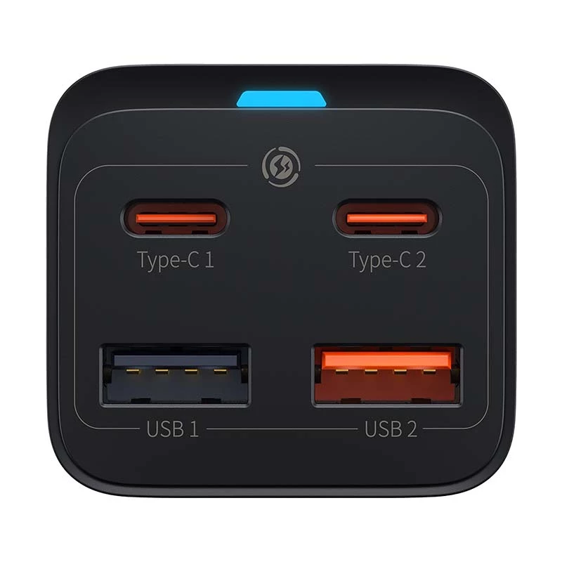 Caricabatterie Baseus GaN3 Pro cellulare tablet nero AC per interni 15V 3A