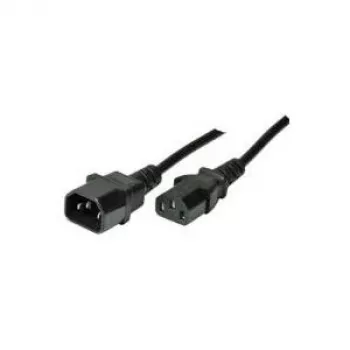 Cavo ShiverPeaks 2,0 m C13 - C14 nero 2 m connettore femmina C14 connettore femmina C13