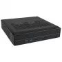 Akasa Cypher MX3 - mini-tower - PC - SGCC - nero - Thin Mini-ITX - disco fisso - alimentazione (A-ITX38U3-M1B)