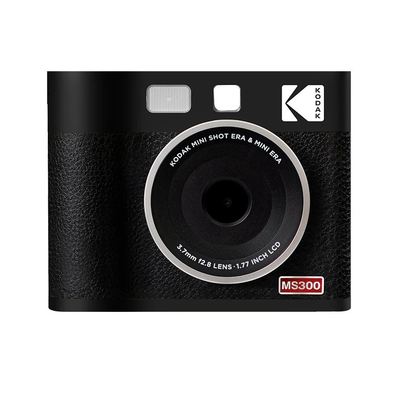 Fotocamera istantanea Kodak Mini Shot 3 Era – nero, tecnologia di stampa 4Pass