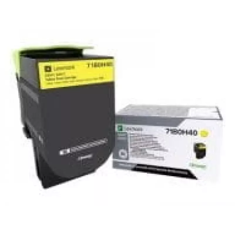 Lexmark 71B0H40 cartuccia di toner per CS417/CS517/CX417/CX517, giallo, alta resa