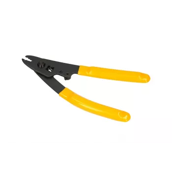 Spelafili per fibra ottica Extralink CFS-3 per fibre da 2–3 mm, 0,9 mm e 0,125 mm, nero/giallo