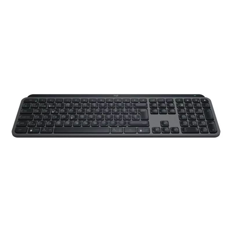 Tastiera Logitech MX Keys S RF Wireless + Bluetooth QWERTZ svizzero grafite (920-011571)
