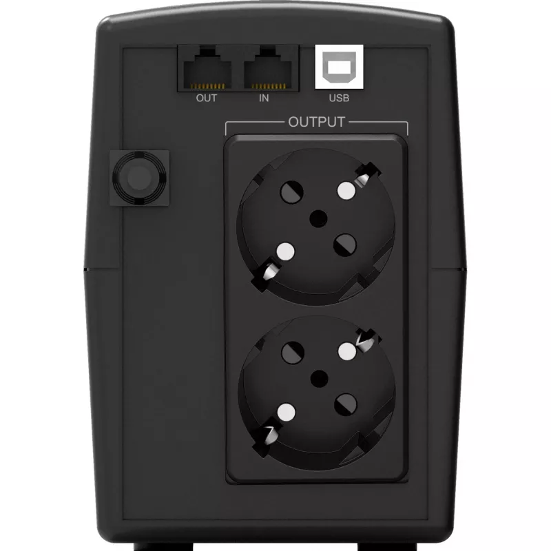 PowerWalker VI 800 STL Line-Interactive 800VA 2 uscite CA Tower Nero Gruppo di continuità (UPS) (10121073)