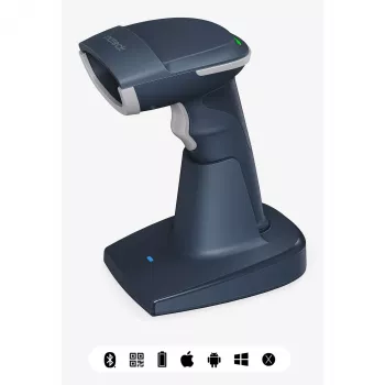 Inateck lettore di codici a barre 54 blu [BCST-52_blue]