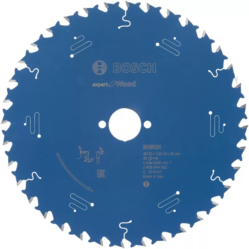 Lama per sega circolare Bosch 2 608 644 062 23 cm Foro 3 cm 8300 U/min